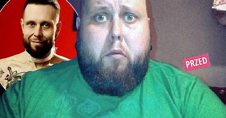 Odchudzony o 160 kg Mateusz z „Gogglebox” pokazał się bez koszulki. Hejterzy komentują zwisającą skórę na brzuchu