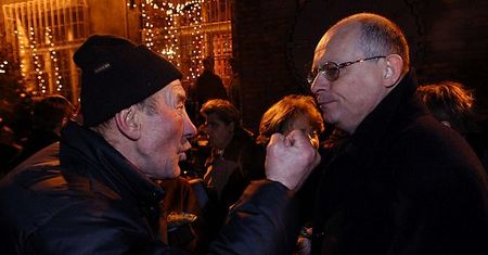 Spotkanie wigilijne na warszawskiej Pradze