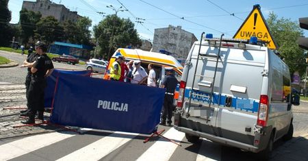 Policjant potrącił człowieka i uciekł