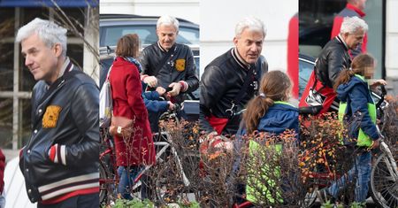 Wyluzowany Hubert Urbański na rodzinnym spacerku z dziećmi i kandydatką na trzecią żonę (ZDJĘCIA)