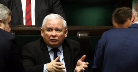 "Napoleon z Żoliborza", "skarb narodowy", "bohater". Drwiny z Kaczyńskiego w Sejmie