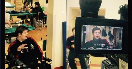 Michał Figurski: na wózku, ale coraz zdrowszy