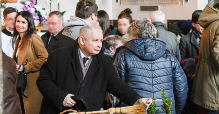 Prezes PiS i narzeczony Marty Kaczyńskiej mogli lepiej się poznać. Rodzina wspólnie spędziła święta