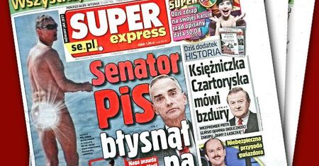 Senator PiS goły na plaży. Będzie mandat?