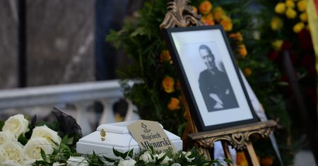 Na Powązkach pochowano Wojciecha Młynarskiego