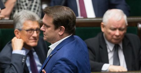 Jarosław Kaczyński ruga Tarczyńskiego. Oberwał też Petru
