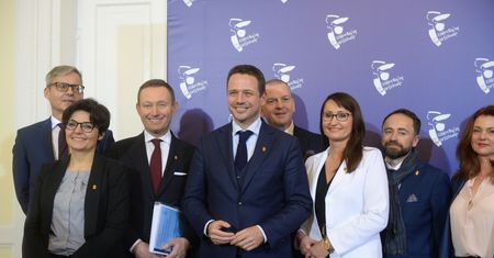 Rafał Trzaskowski przedstawił współpracowników