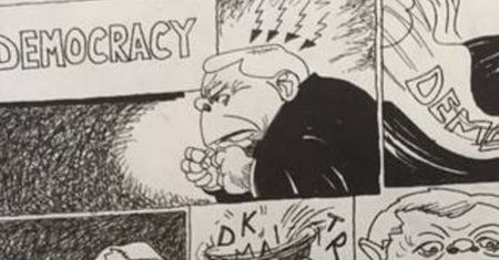 "New York Times" opublikował komiks o Kaczyńskim