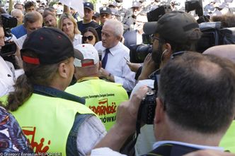 Daniel Ozon odwołany. Górnicy z JSW protestują w Warszawie: "Dymisja Tchórzewski!"