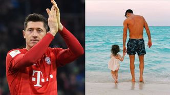 Robert Lewandowski raczy fanów wakacyjną fotografią z Klarą: "Family time" (FOTO)