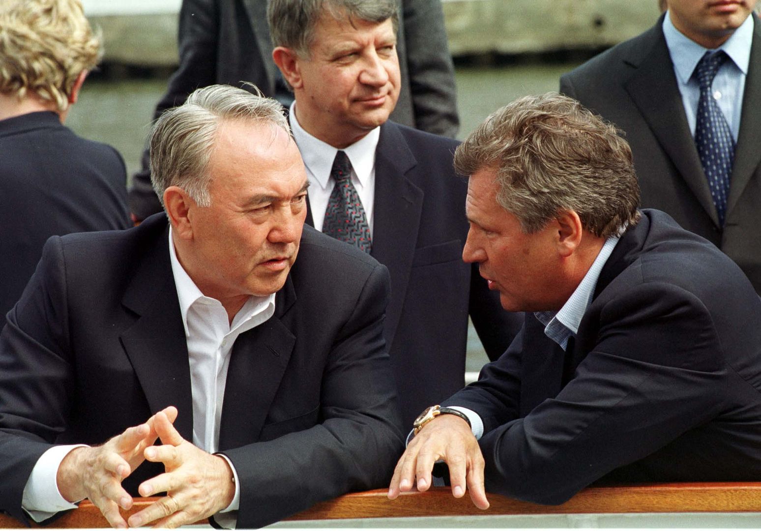 Aleksander Kwaśniewski od lat ma świetny kontakt z prezydentem Nazarbajewem