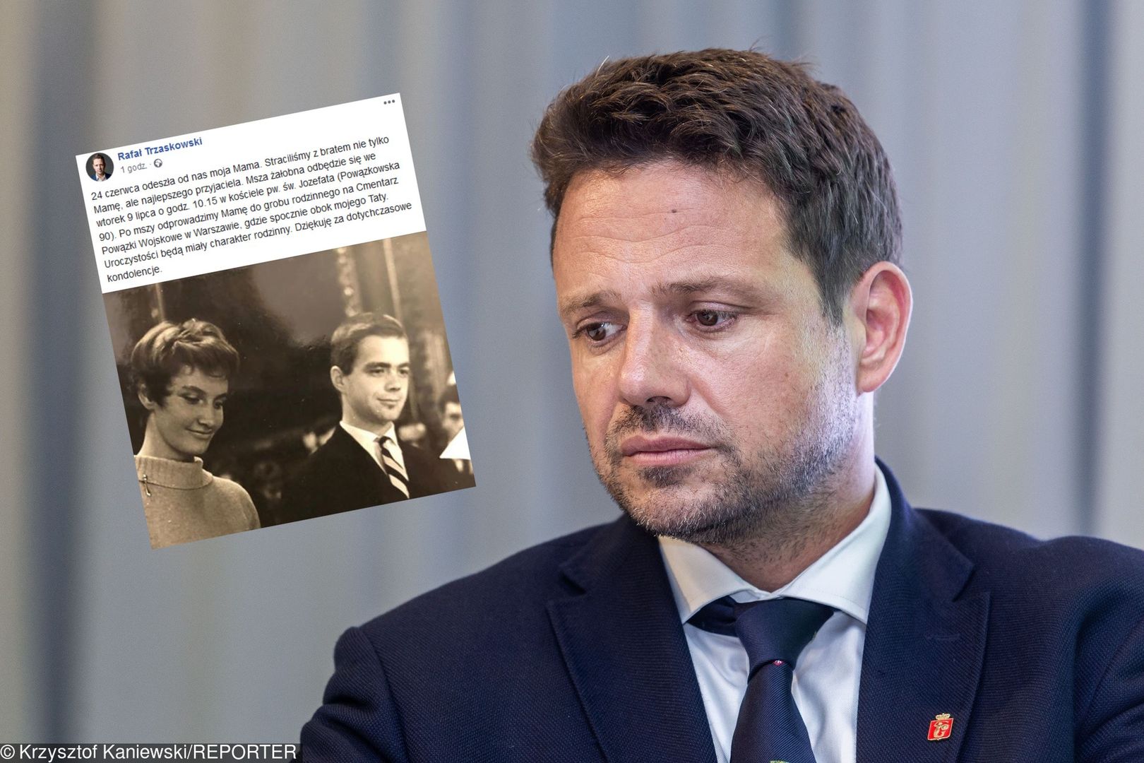 Trzaskowski publikuje wzruszający wpis. Wspomina bliską osobę 