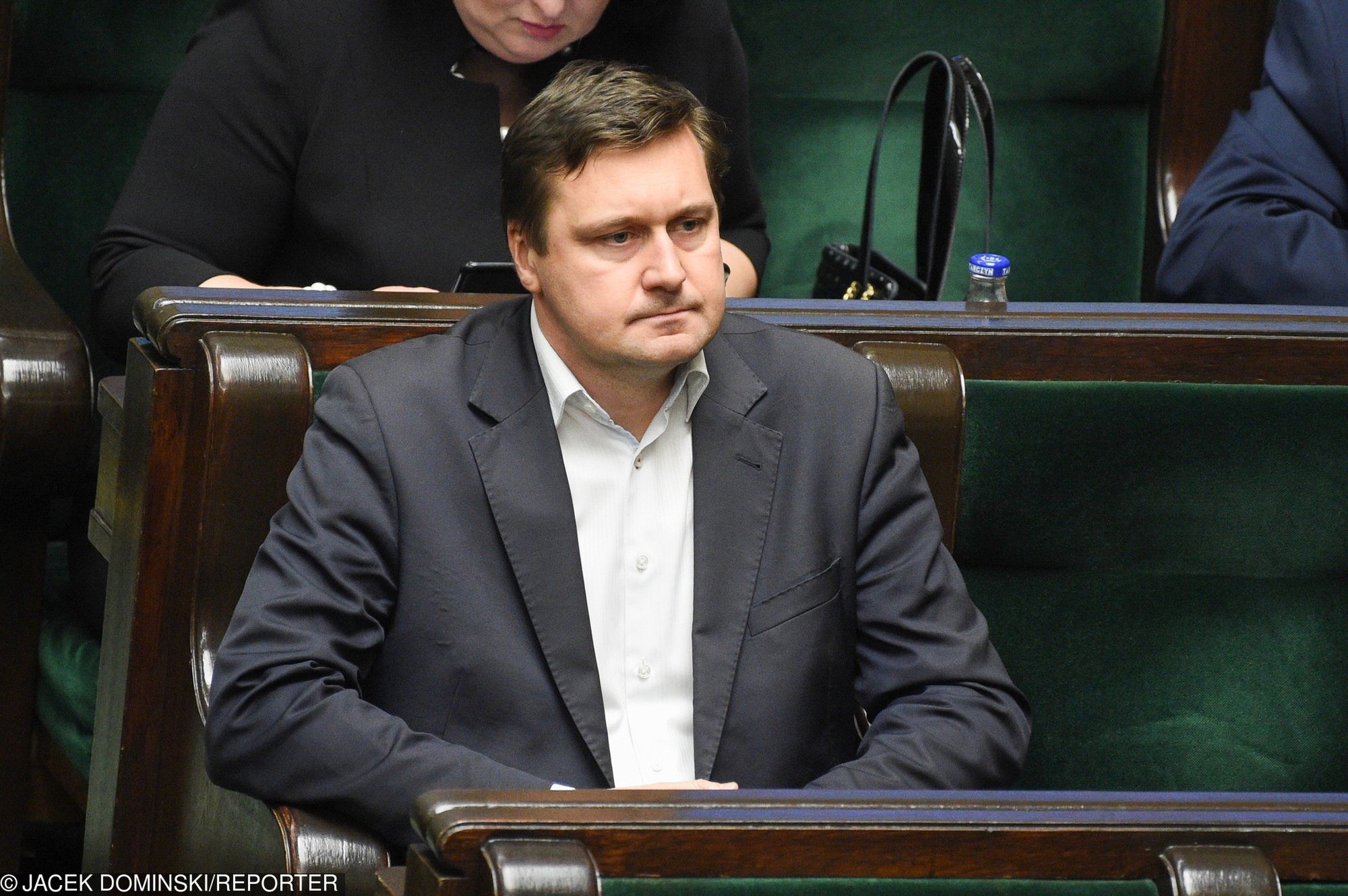 Poseł Łukasz Zbonikowski chciał startować z list PiS do Sejmu. Decyzją prezesa nie będzie kandydował.