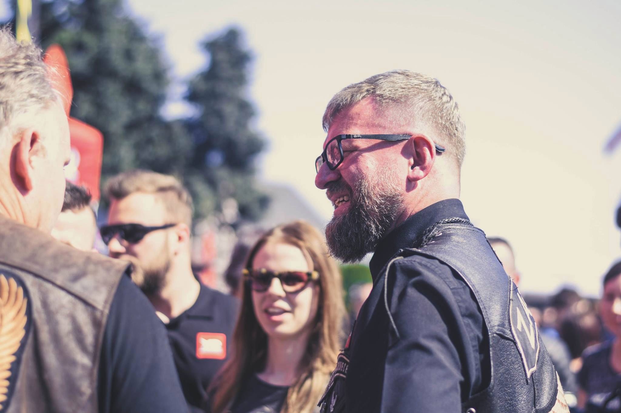 Michał Macherzyński od lat organizuje zloty motocyklowe
