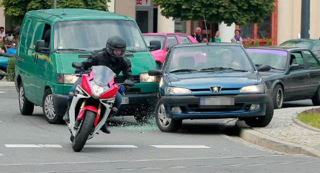 Gdy sprawca stłuczki uciekł