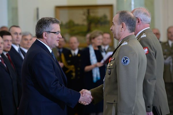 Przekazanie obowiązków szefa Sztabu Generalnego Wojska Polskiego