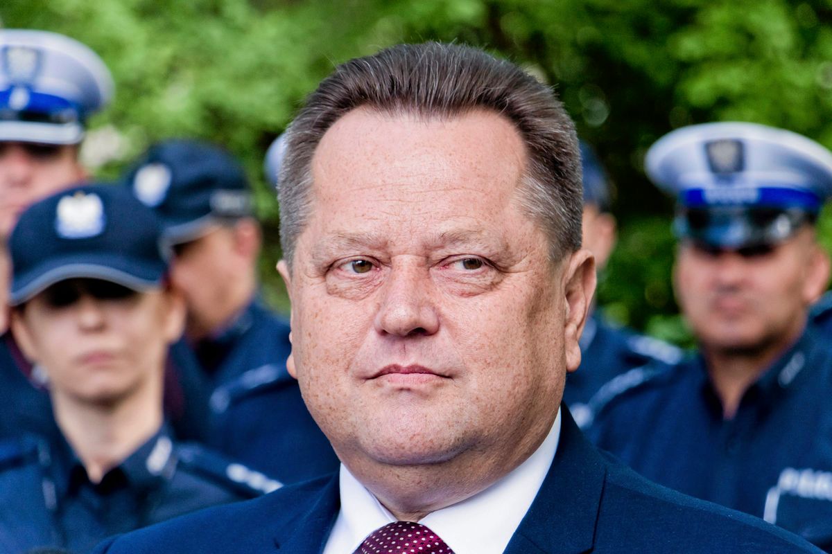 Wiceminister spraw wewnętrznych i administracji Jarosław Zieliński miał wypadek