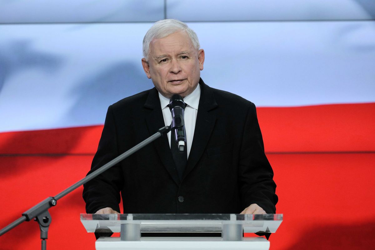 Jarosław Kaczyński w TV Trwam: mamy wybór między "Polską plus" a "Polską minus"