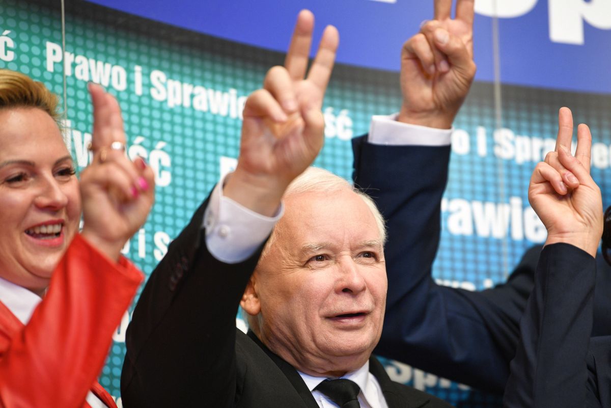 Jarosław Kaczyński w Krośnie. "Władza absolutna demoralizuje absolutnie"