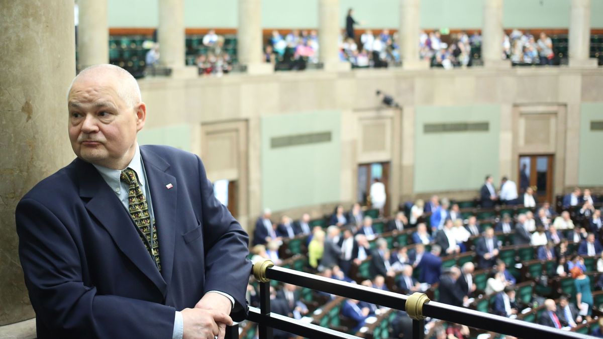 Adam Glapiński w Sejmie