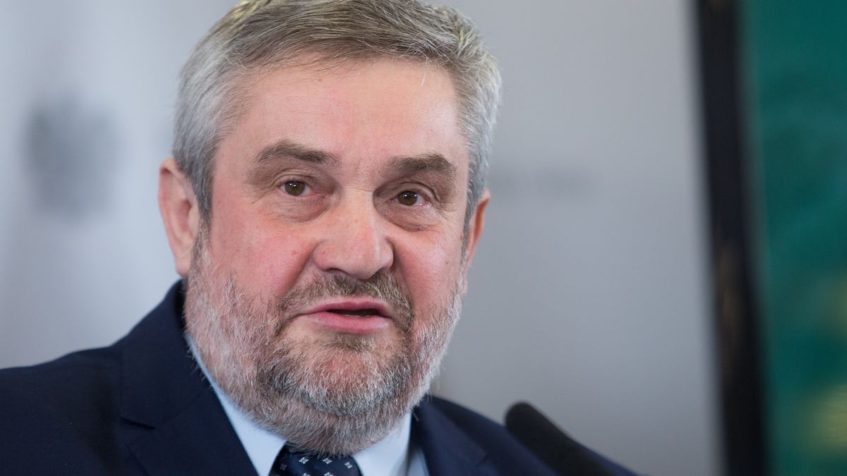Szef resortu rolnictwa Jan Krzysztof Ardanowski.