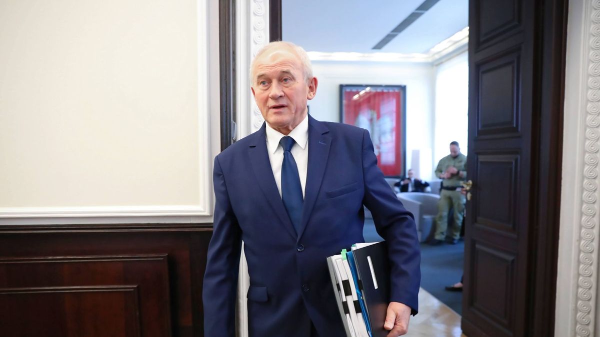 Krzysztof Tchórzewski na jednym z ostatnich zdjęć jako minister