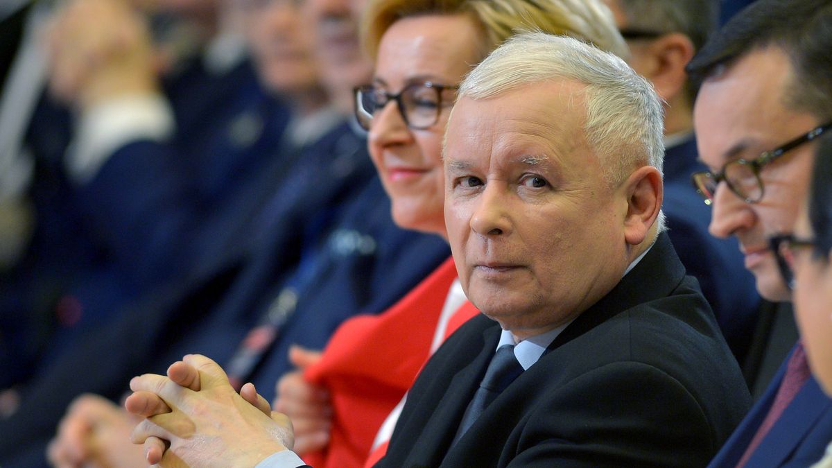Jarosław Kaczyński, prezes PIS.