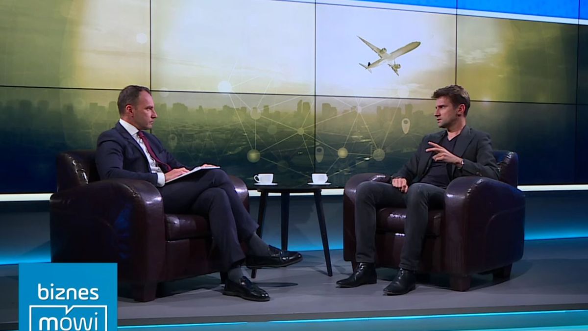 Michał Brański w programie "Biznes mówi"