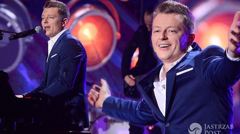 Rafał Brzozowski podczas Preselekcji do Eurowizji 2017