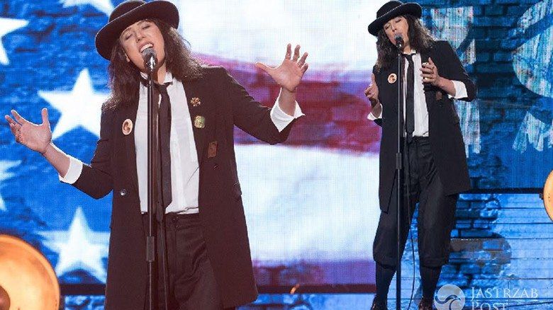 Jakub Świderski jako Patti Smith w Twoja twarz brzmi znajomo 7