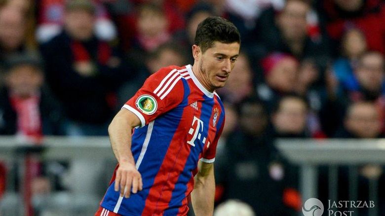 Kibic przebrany za Roberta Lewandowskiego podrywał dziewczyny