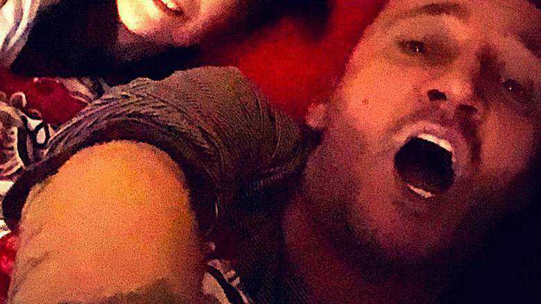 Michał Wiśniewski z córką