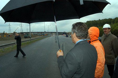 Prezydent Kwaśniewski rozpoczął wizytę w Bochni