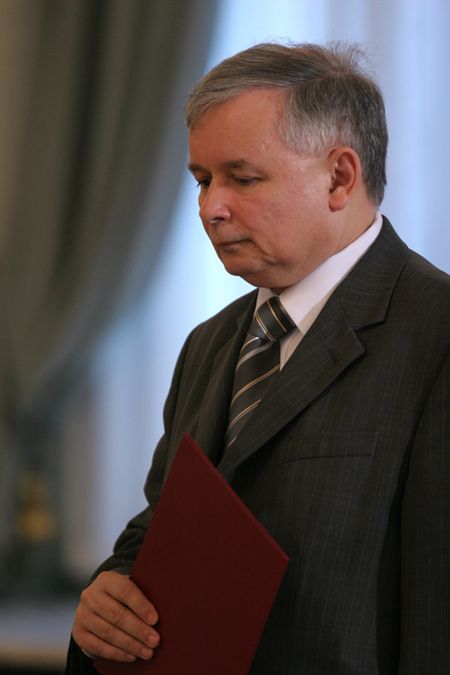 Pierwsze posiedzenie rządu J. Kaczyńskiego