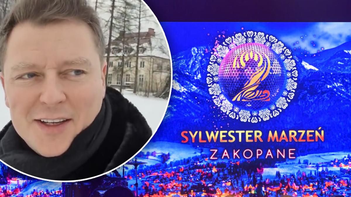 Rafał Brzozowski pokazał scenę na Sylwestra Marzeń z Dwójką 2021/2022