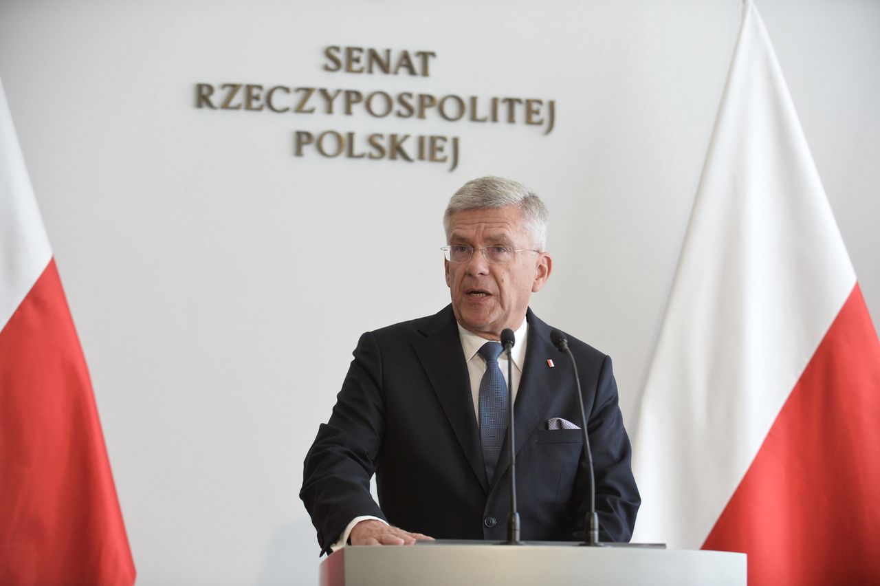 Stanisław Karczewski przeprasza za "świrów". "Dałem się ponieść emocjom"