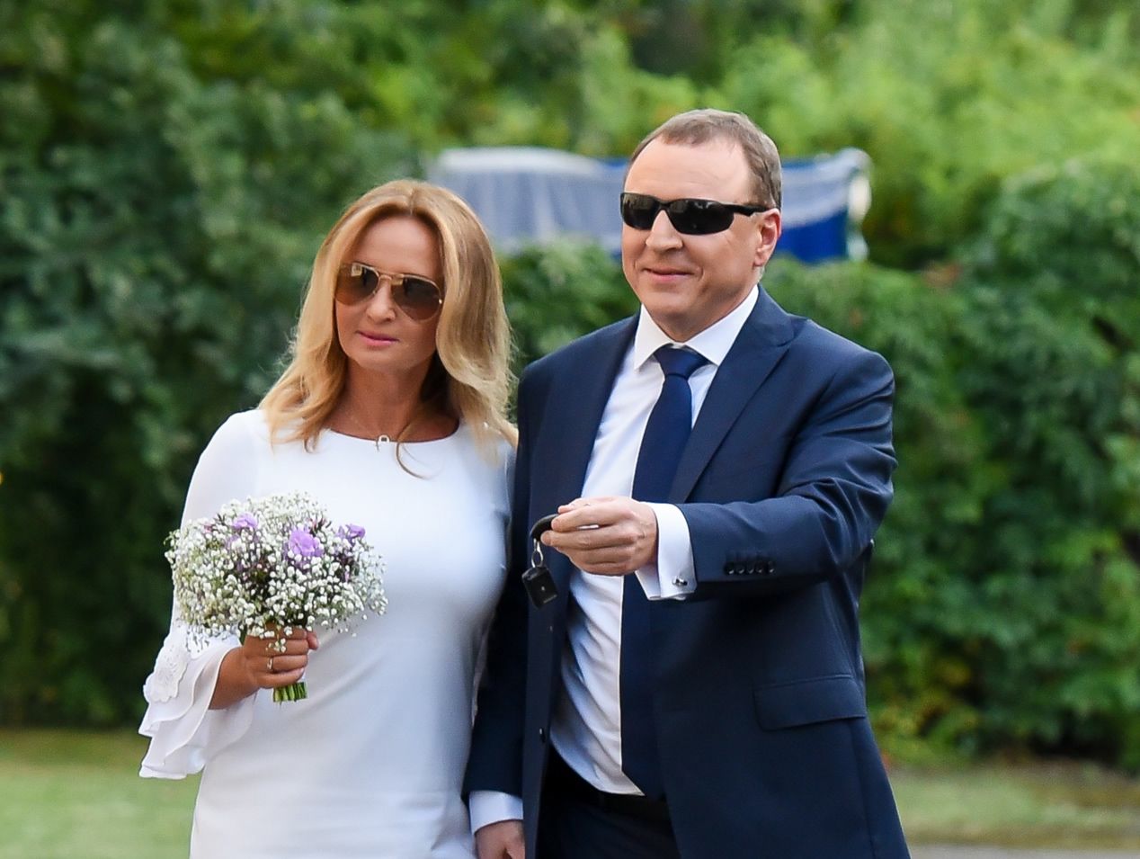 Jacek Kurski ożenił się z Joanną Klimek. Wzięli ślub cywilny