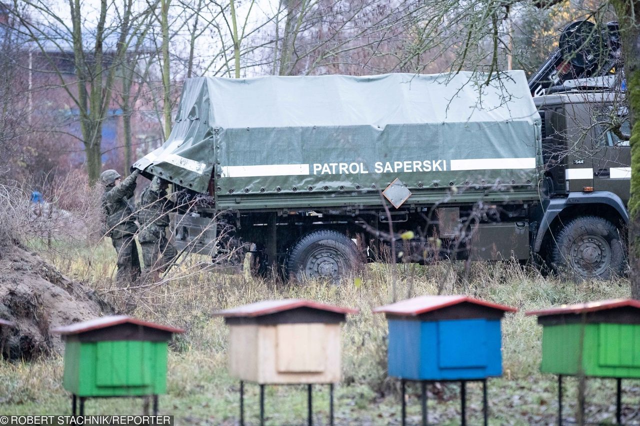 Police: bomba lotnicza przy zakładach chemicznych