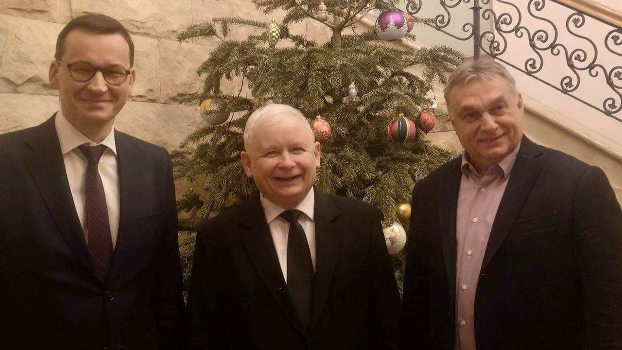 Jarosław Kaczyński spotkał się z Wiktorem Orbanem. PiS opublikowało zdjęcia