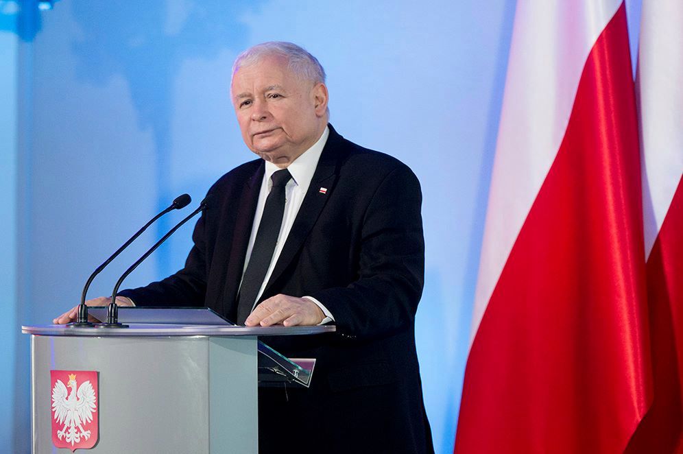 Jarosław Kaczyński włącza się w spór Andrzeja Dudy z Antonim Macierewiczem. "Nie podoba mi się to"