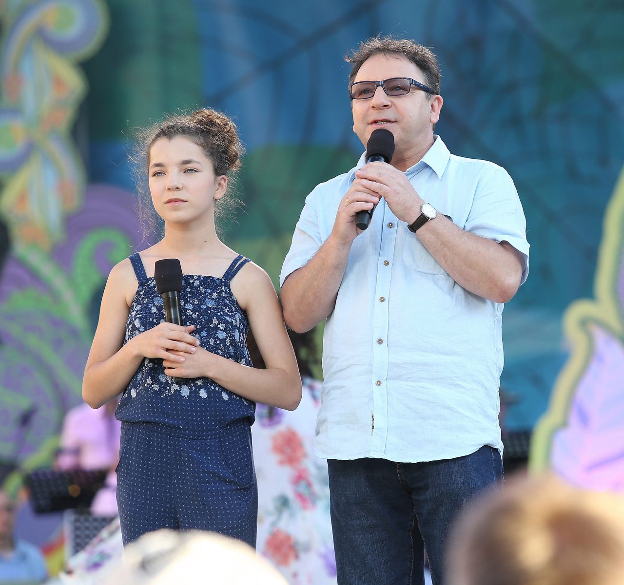 Zbigniew Zamachowski pogodził się z córką. Ramię w ramię stoją na scenie