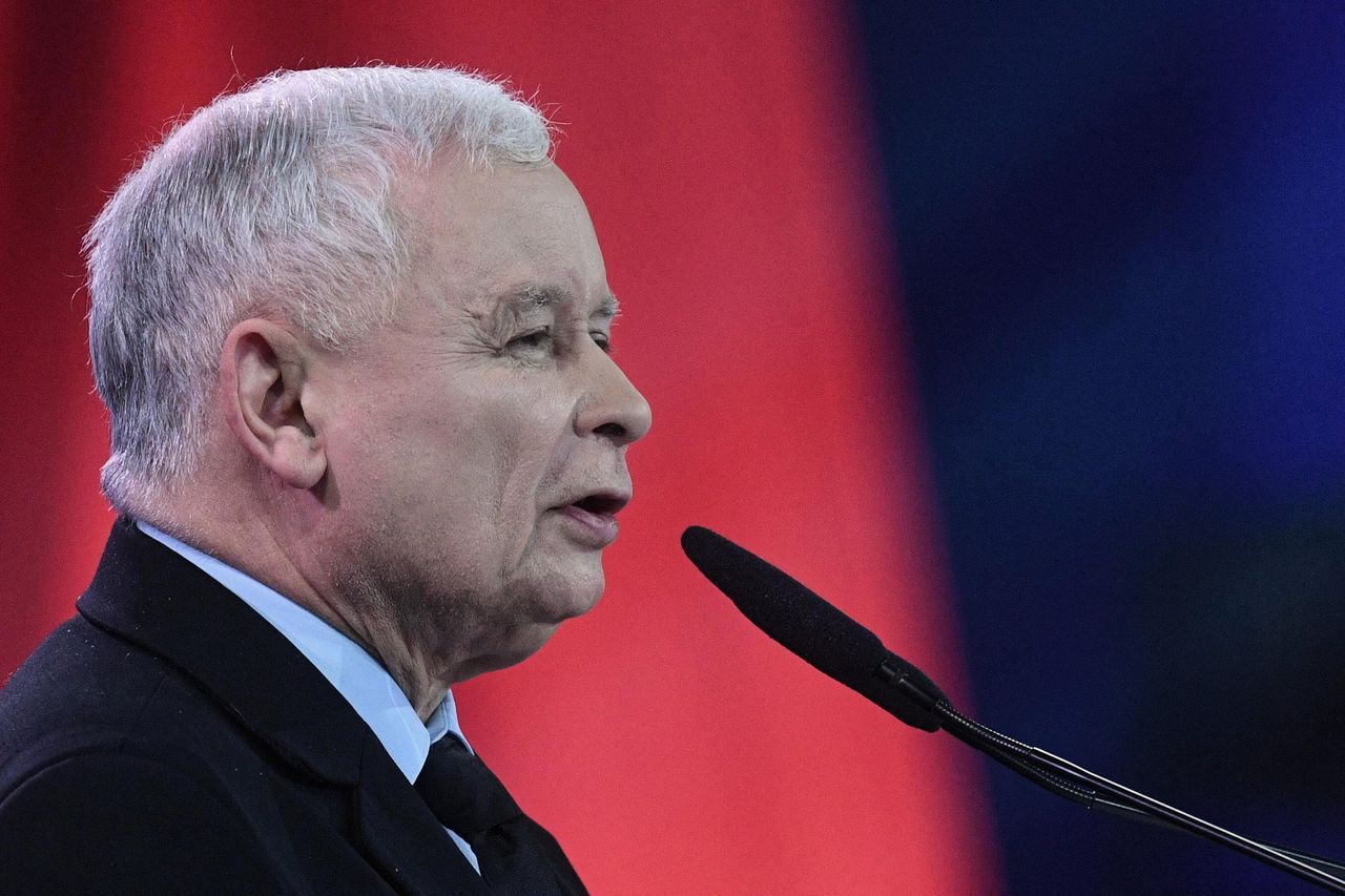 Konwencja PiS w Lublinie. Jarosław Kaczyński wygłosił przemówienie