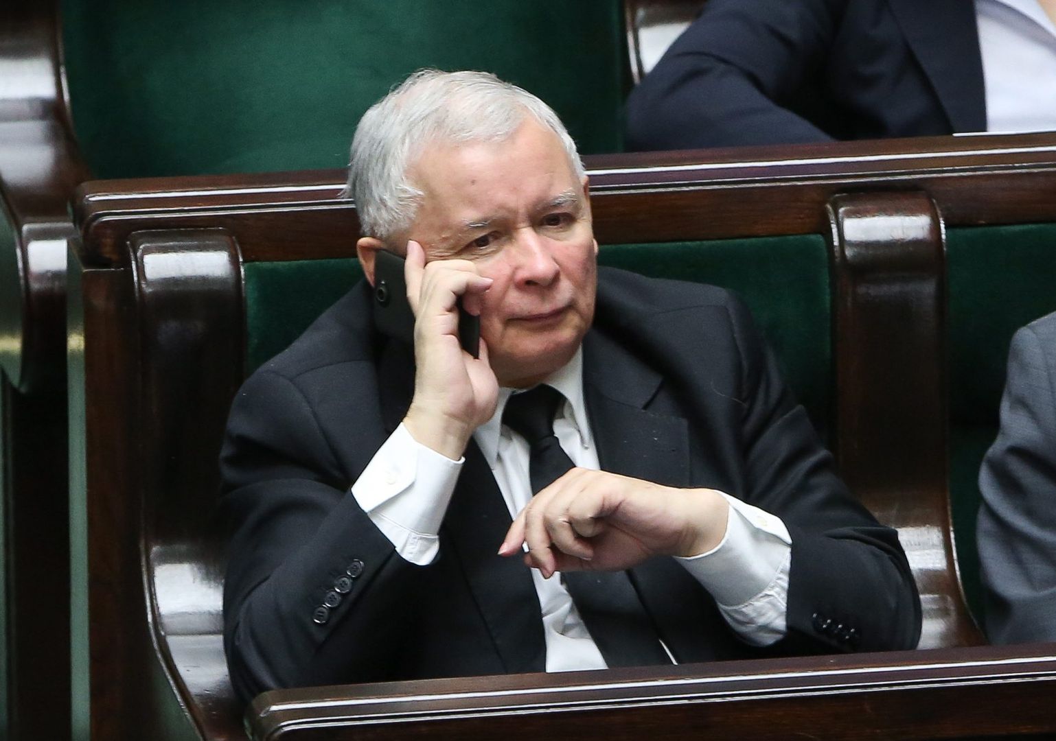 Jarosław Kaczyński rozmawiał o wieżowcach w centrum Warszawy