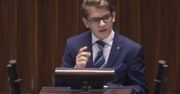 Terlecki wyłączył mu mikrofon w Sejmie. Licealista komentuje głośne wystąpienie