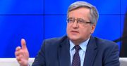 Komorowski namawia do zlekceważenia pomysłu obecnego prezydenta. "Duda dużo ryzykuje"