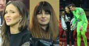 Mecz Polska-Słowenia: wpatrzona w męża Lewandowska, humorzasta Marina i Liam Szczęsny strzelający tacie gola