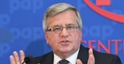 Bronisław Komorowski: "Politycy okazali się frajerami w świetle taśm Kaczyńskiego"