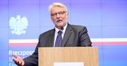 Waszczykowski o "historycznym" przemówieniu Merkel: To niepotrzebne