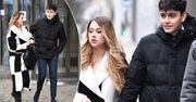 Sylwia Przybysz i Janek Dąbrowski w drodze do "DDTVN" spotkali paparazzi. Ciążowego brzuszka przyszłej mamy już nie da się ukryć
