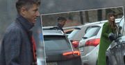 Robert Lewandowski po operacji z żoną i córką na spacerze. Ciężarna Anna nie zrezygnowała ze szpilek